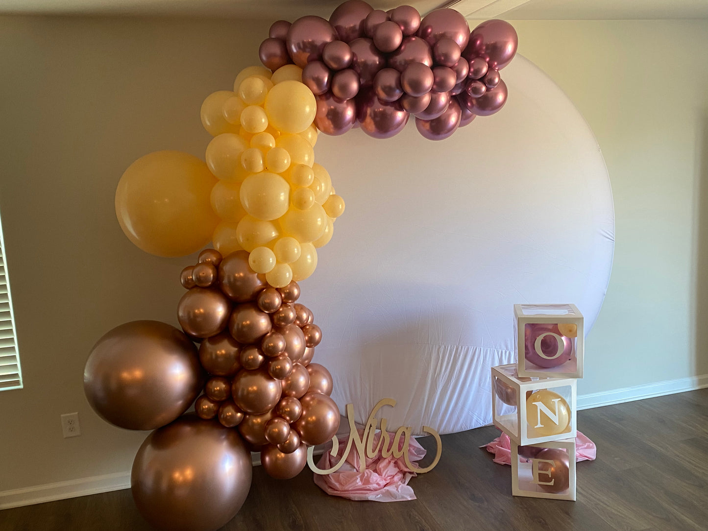 Half Balloon Hoop
